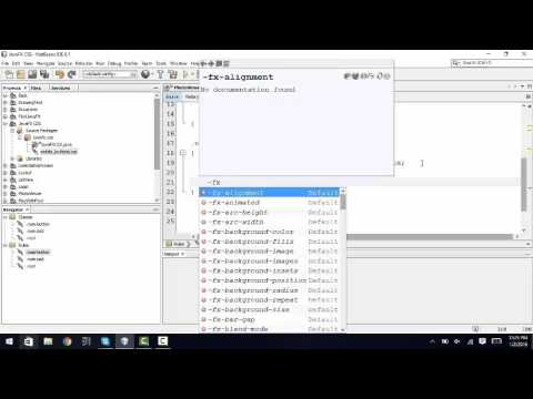 JavaFX Tutorial 44  Using CSS with JavaFX Part 1