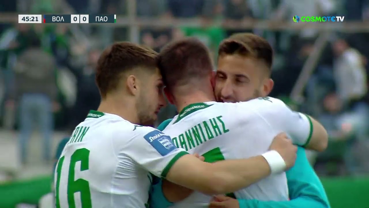 Highlights: Βόλος – Παναθηναϊκός 0-2 | pao.gr