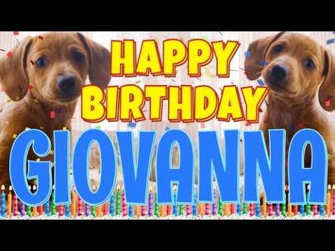 Happy Birthday Giovanna! ( Funny Talking Dogs ) What Is Free On My Birthday