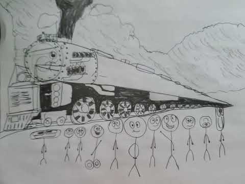 the fastest, longest, and biggest steam locomotive you've ever seen