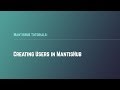 Creating Users In MantisHub