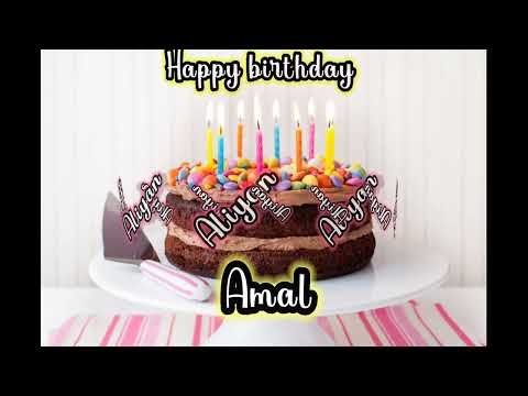 Amal birthday songs with name #birthdaysongwithname #birthdaysong #amal