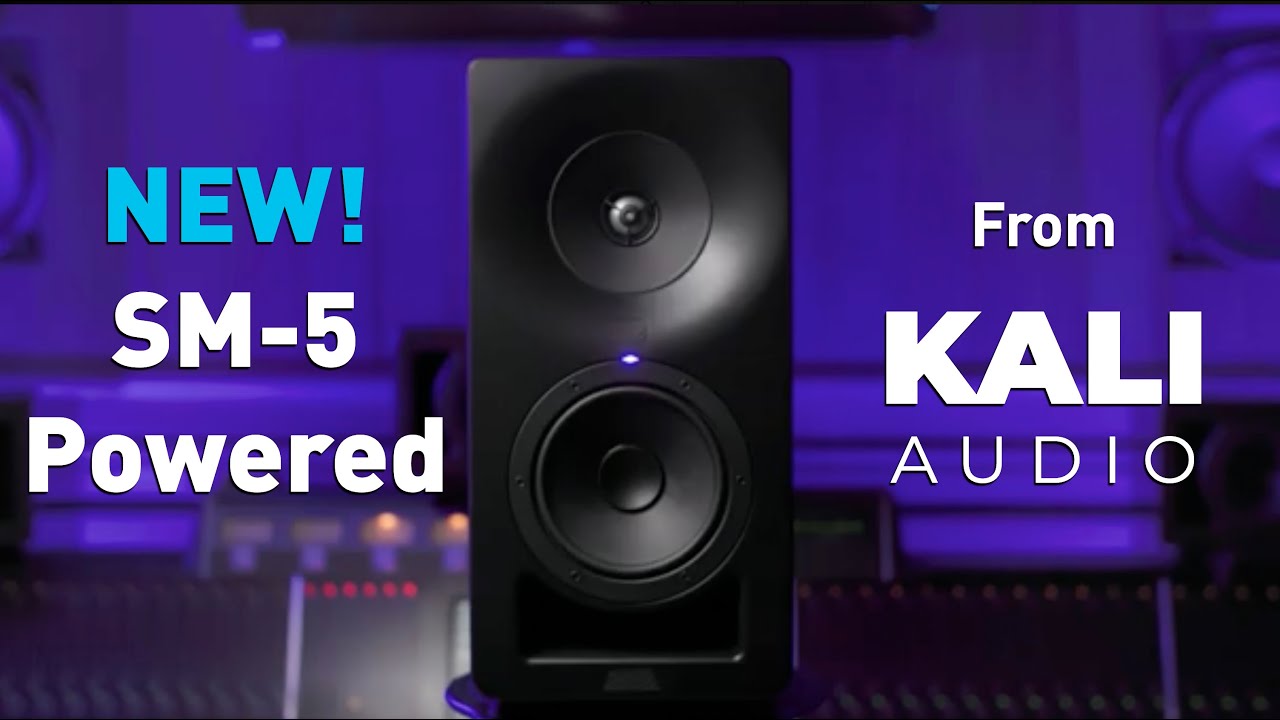 Kali Audio Moniteur de studio SM-5 Noir Kali Audio Moniteur de studio SM-5 Noir