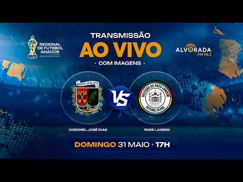Coronel José Dias X Paes Landim- Campeonato Regional de Futebol Amador de São João do Piauí