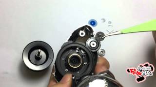 베이트릴 그리스,오일 주유방법  (루어장비 1탄) / 루어공작소, 릴세척, 릴수리