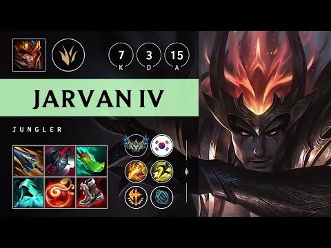 Jarvan IV Jungle vs Sylas - KR Challenger Patch 25.17