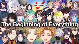 (All POV) Nijisanji EN #DistrictV funny moments & silly first time interactions compilation GTA V