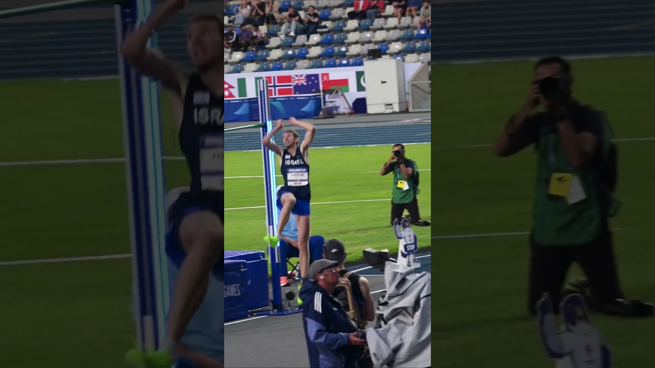 Watch Jonathan Kapitolnik’s Winning Jump of 2.27m at World University Games highjump