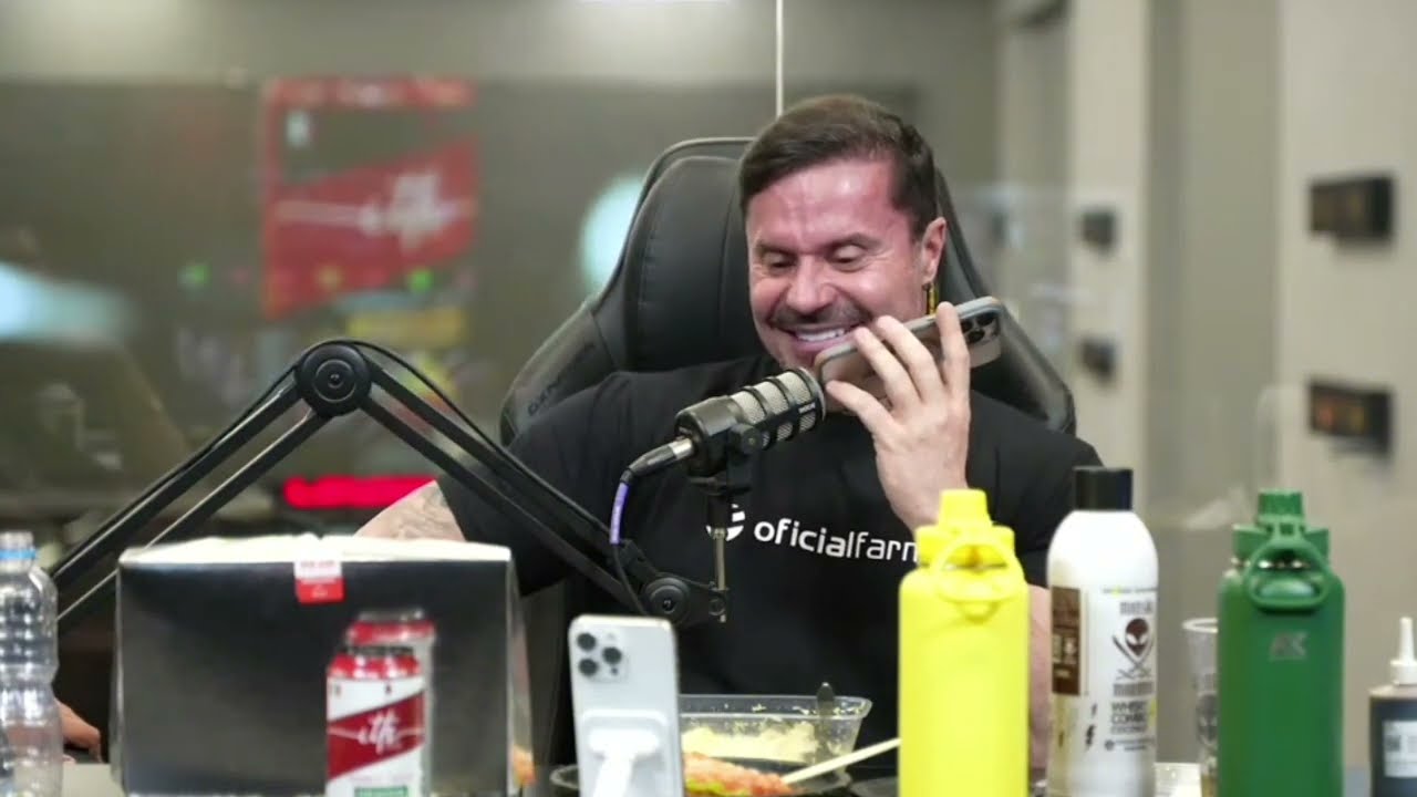Leo Stronda SURPREENDE Toguro com LIGAÇÃO EMOCIONANTE no Podcast do Cariani