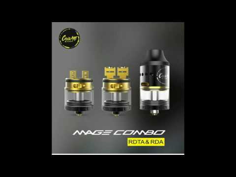 New Look for CoilART MAGE COMBO RDTA&RDA Atomizer
