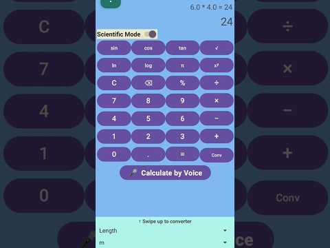 Calculator with Voice