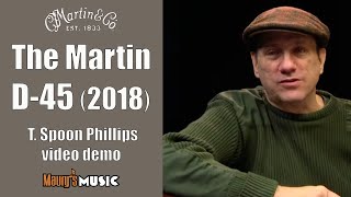 Video thumbnail for The Martin Guitar D-45 (2018) at Maury’s Music by Maury's Music