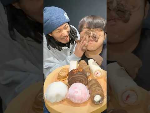 旅行直前のがーどまんに顔面ケーキやってみた【ドッキリ】