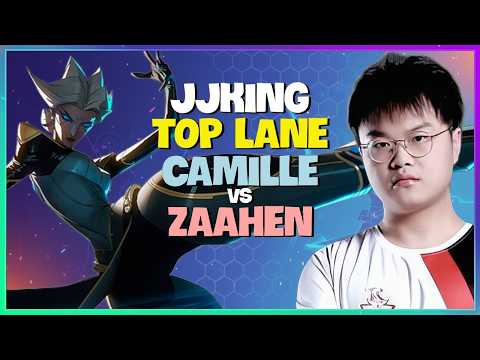 JJking Challenger Camille Mechanics Breakdown and Precision Outplays Engsub