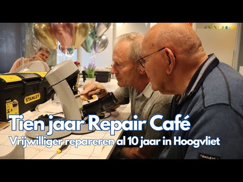 Tien jaar Repair Café in Hoogvliet