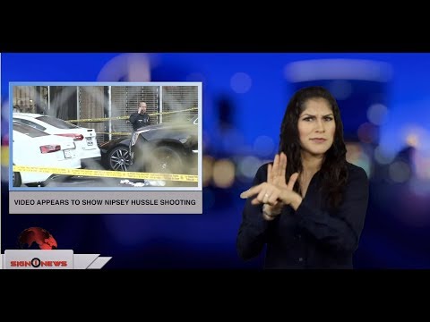 Video appears to show Nipsey Hussle shooting (ASL - 4.2.19)