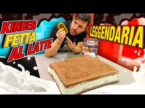 🍫 IL KINDER Fetta a Latte "LEGGENDARIO" PIU' GRANDE DI SEMPRE! 7 CHILI 😱