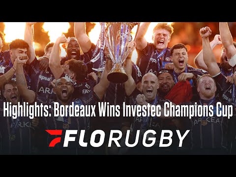 Northampton Saints vs. Union Bordeaux Bègles Investec Champions Cup Final Highlights