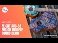 Flight AUC-33 Fusion Konzert Ukulele thumbnail 6