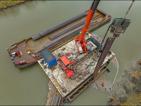 BUDOWA DROGI WODNEJ ŁĄCZĄCEJ ZALEW WIŚLANY Z ZATOKĄ GDAŃSKĄ - OBUDOWA BRZEGÓW RZEKI ELBLĄG