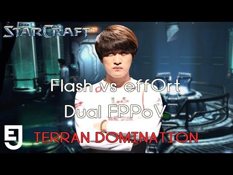Flash (T) vs effOrt (Z) G4 @Circuit Breaker - Dual FPPoV