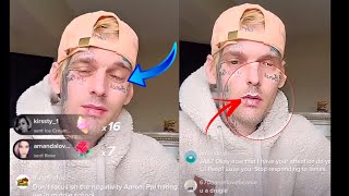 Aaron Carter&#39;s last live video afew hours before his death reveals something was not right