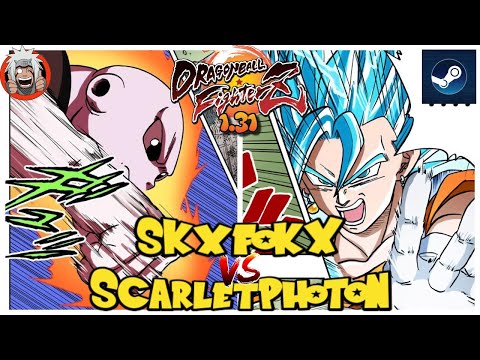 DBFZ skxfokx vs Scarlet Photon - Amazing Fights! - Ver1.31