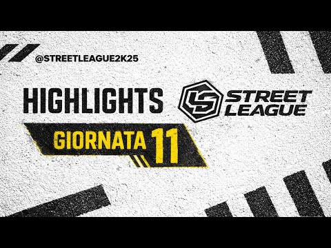 ⚽STREET LEAGUE - HIGHLIGHTS Giornata 11 | Street League Bari🔴⚪