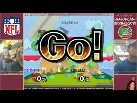 GL2019 SSBM Singles - 4/6 - imgur.com/jD77WGE (JP) Vs. PPxD (Falco) - Pools