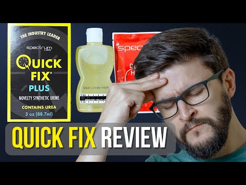 Quick Fix Synthetic Urine Review & How to Use Quick Fix to Pass a Drug Test