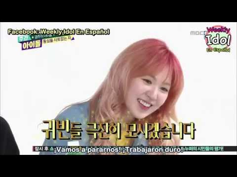 [Sub Español] 160316 Weekly Idol Red Velvet Parte 2/3