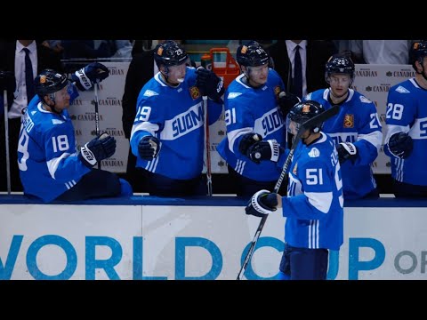 Team Finland Goal 2016 World Cup of Hockey