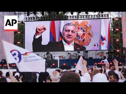 Armenia prepares for an election that could reshape ties with Moscow and the West