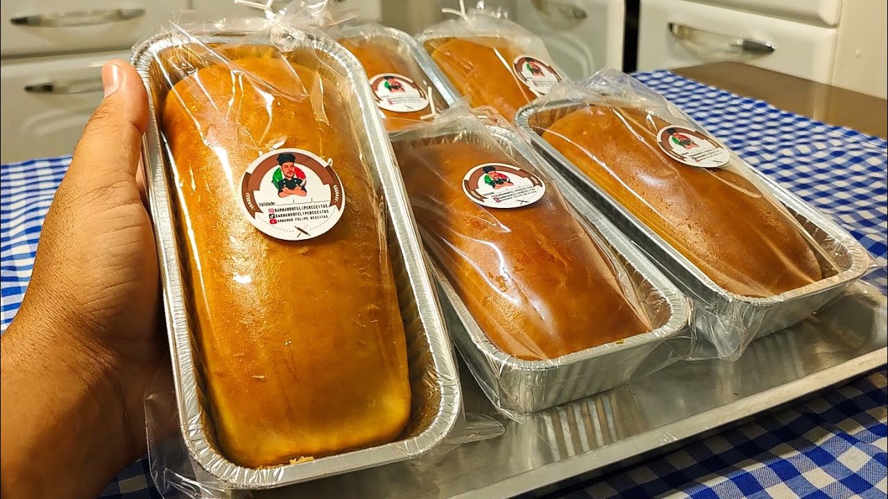 PÃO CASEIRO DE UM JEITO SIMPLES E FÁCIL
