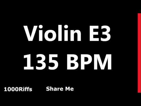 Violin Metronome E3 : 135 BPM