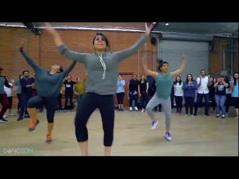 DJ Vandan - Lean On x Nakhreya Mari (Live Mix) | Shivani Bhagwan Choreography | DanceOn Class