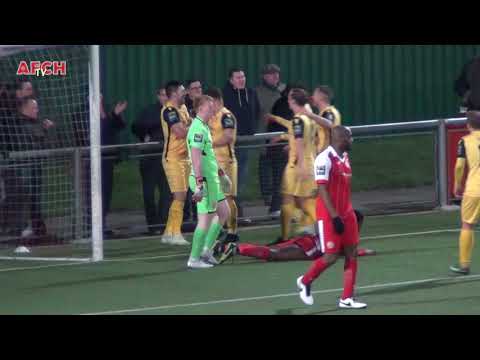 Harlow Town 2 AFC Hornchurch 4 (29 Dec 18) - Third Marks goal