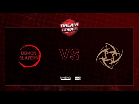 Demon Slayers vs Ninjas in Pyjamas, DreamLeague S13 QL, bo2, game 2 [Eiritel]