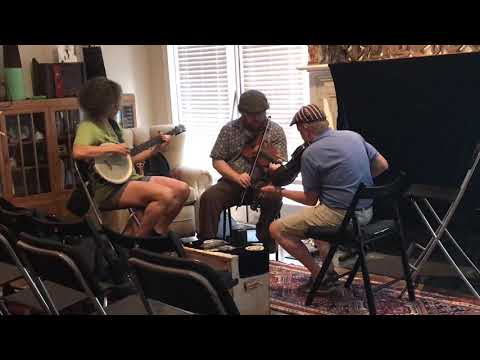 Jamming "Stone Mountain Wobble" - Teaching Swedish Olle a Georgia Fiddle Tune