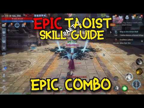 TAOIST EPIC COMBO | EPIC TOIST SKILL GUIDE PART2