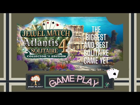 ** JEWEL MATCH ATLANTIS SOLITAIRE 4 CE **   ¦ PC GAME PLAY ¦  - Biggest and Best Solitaire Yet.