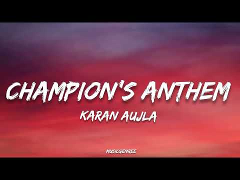 Karan aujla - Champion's anthem | (Lyrics) | Making memories | Album