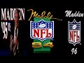 Madden NFL 94 95 And 96 Genesis Intros Sports Game Stadiums