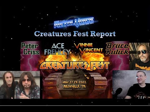 Creatures Fest All Access Report- Vinnie Vincent, Ace Frehley, Peter Criss, Bruce Kulick- Report