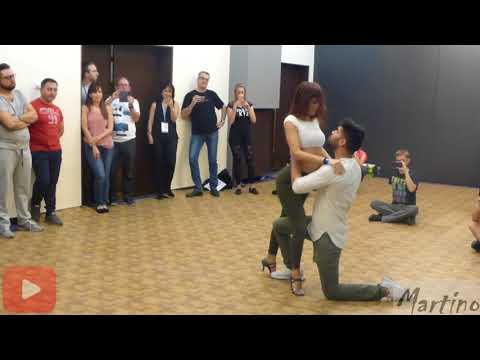 sara panero and marco espejo bachata sensual @ Bratislava Winter festival 2017