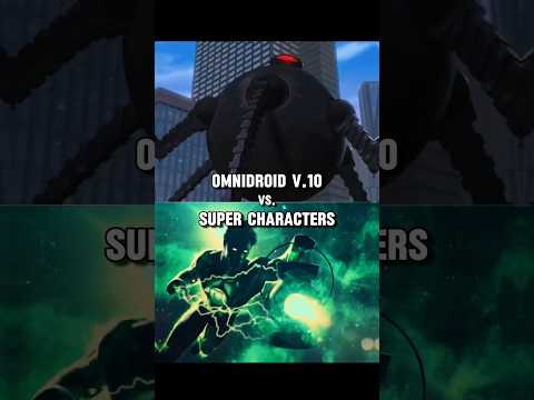 Omnidroid v.10 vs. Super Characters | #shorts #marvel #dceu #disney