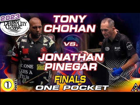 TONY CHOHAN vs JONATHAN PINEGAR - 2023 Derby City Classic One Pocket Division Finals