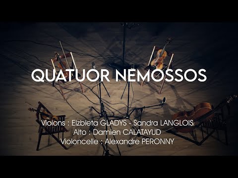Teaser Quatuor NEMOSSOS - Dvořák, Brahms, Bartók