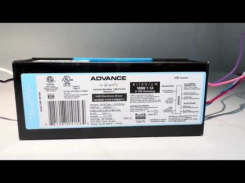 XI100C110V143BSY1 – Advance LED Driver