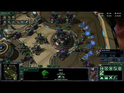 Starcraft 2 Terran vs Protoss on Diamond league Mechanical build order